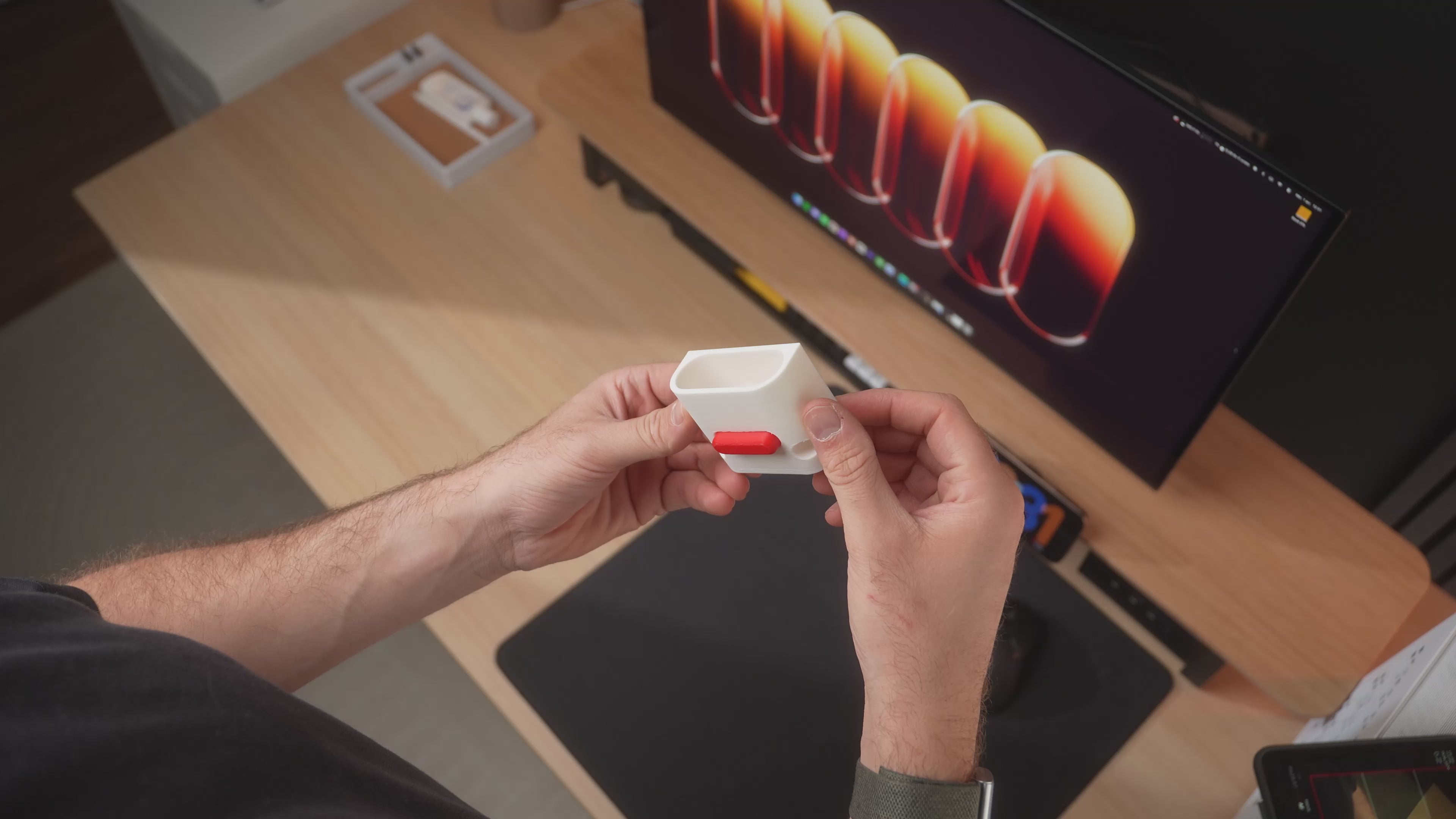 Dock AirPods “Button”